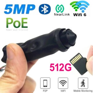 H.265 POE DIY 5MP Audio Mini IP Camera wifi 4MP 3MP Pin hole 2.8MM Lens Security ONVIF P2P CCTV Cameras Video Surveillance Syste