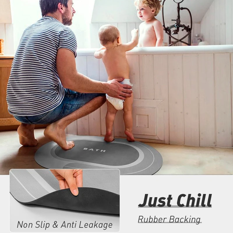 Bath Mat - Non Slip, Quick Dry, Stain Resistant Bath Mat Rug for Bathroom Floor - Easy Care Shower Rug for Outside Bathtub Bath Mat - Non Slip, Quick Dry, Stain Resistant Bath Mat Rug for Bathroom Floor - Easy Care Shower Rug for Outside Bathtub